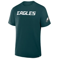 Men's Fanatics Midnight Green Philadelphia Eagles Option Route Legacy T-Shirt