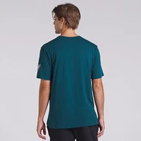 Men's Fanatics Midnight Green Philadelphia Eagles Option Route Legacy T-Shirt