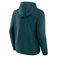 Men's Fanatics Midnight Green Philadelphia Eagles Primary Logo Fleece Pullover Hoodie