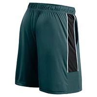 Short vert minuit Fanatics pour hommes des Eagles de Philadelphie Gagnez le match