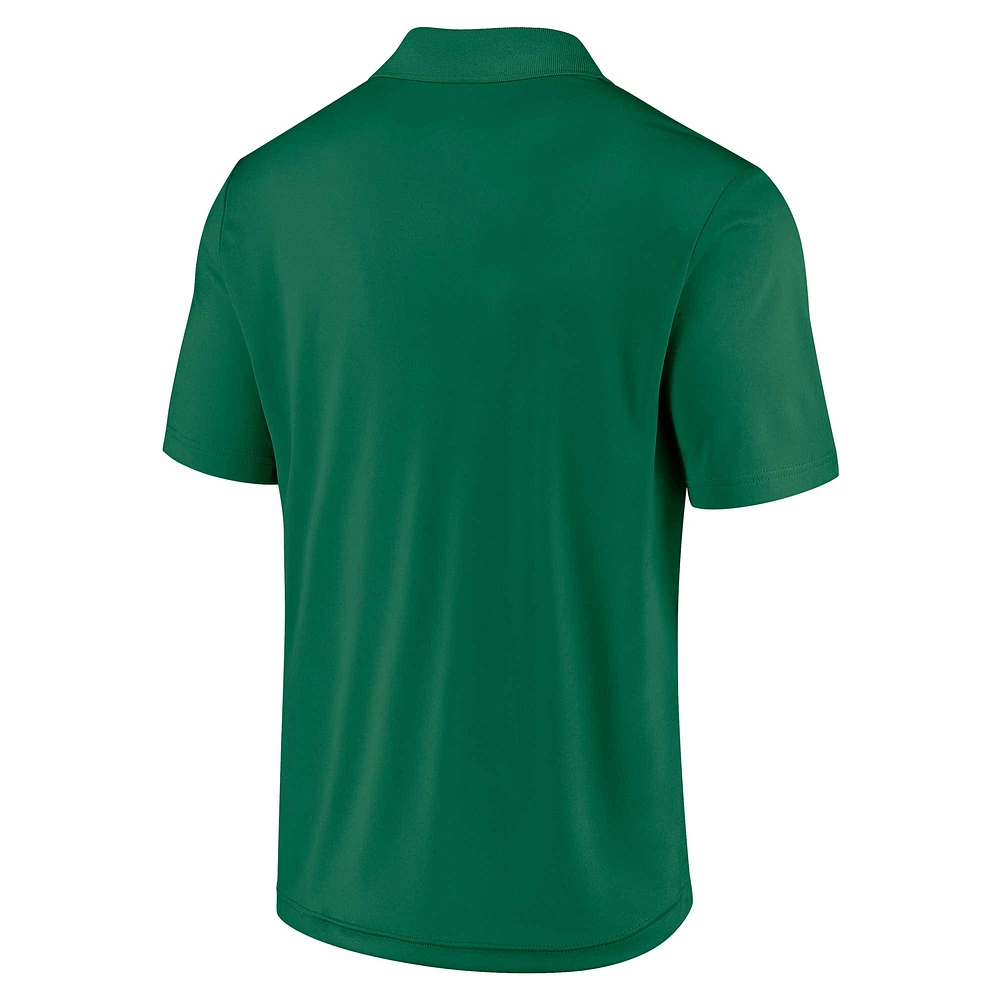 Ensemble de deux polos Throwback des Eagles Philadelphie Fanatics blanc/vert Kelly pour hommes