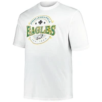 Men's Fanatics White Philadelphia Eagles Big & Tall Celtic T-Shirt