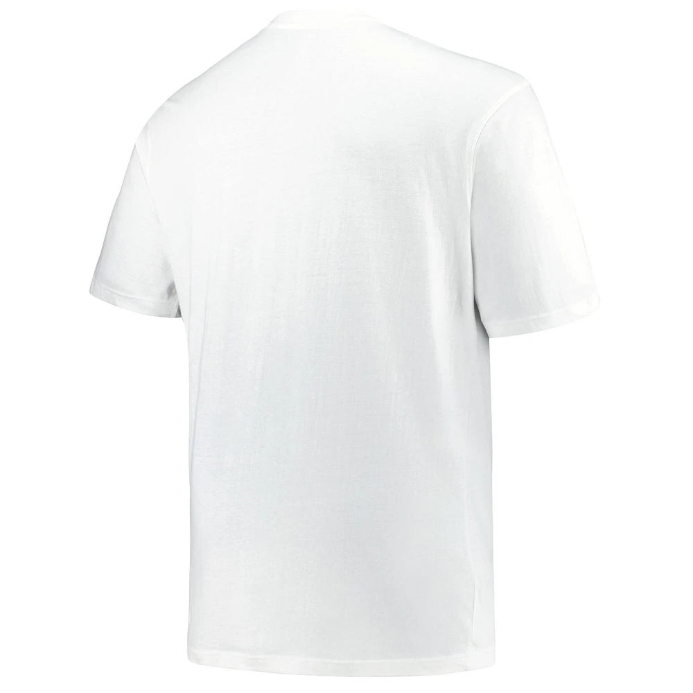 Men's Fanatics White Philadelphia Eagles Big & Tall Celtic T-Shirt