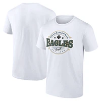 T-shirt celtique blanc Fanatics des Eagles de Philadelphie pour hommes