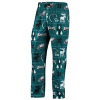 Men's Philadelphia Eagles FOCO Midnight Green Team Ugly Pajama Set