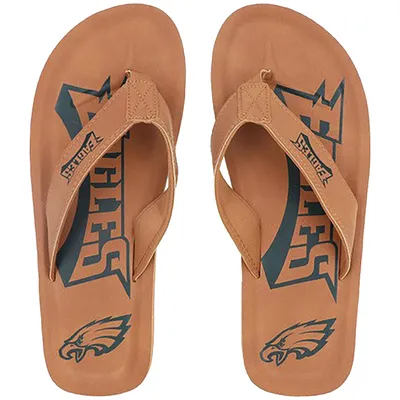 Philadelphia Eagles FOCO Color Pop Flip Flop Sandals