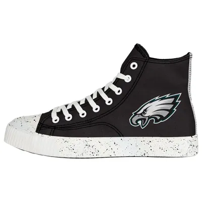 Philadelphia Eagles FOCO Paint Splatter High Top Sneakers