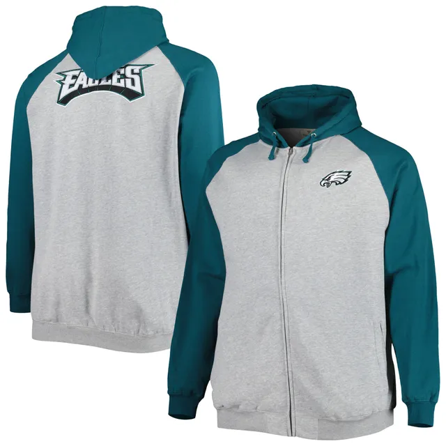 Antigua Apparel / Women's Philadelphia Eagles Revolve Black Full-Zip Jacket