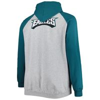 Women's Fanatics Branded Heathered Gray Philadelphia Eagles Big