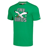 T-shirt triple mélange Hommage Kelly Green Philadelphia Eagles Hyper Local pour hommes