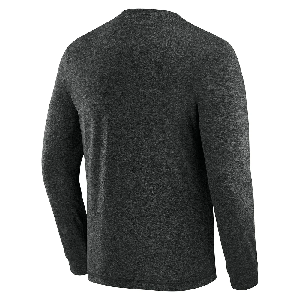 Men's J. Palmer Black Philadelphia Eagles Four Down Long Sleeve T-Shirt