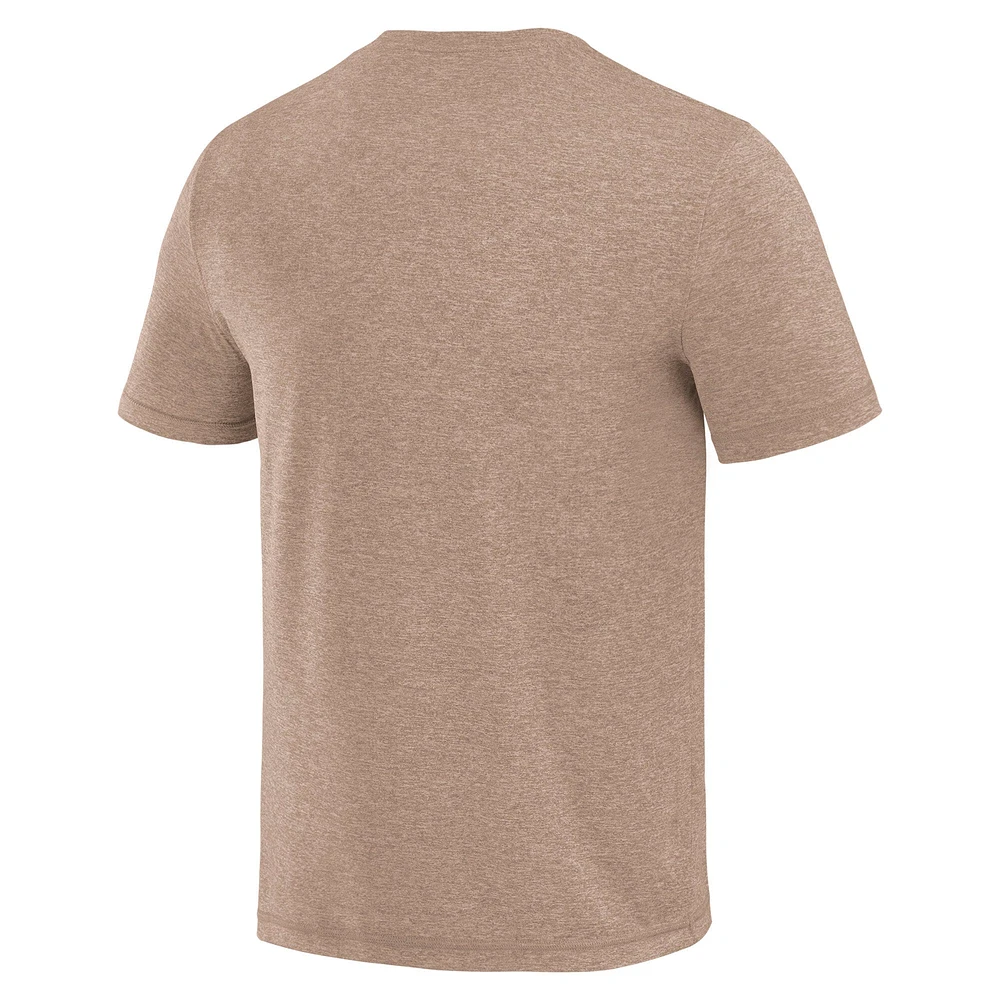 T-shirt à quatre points J. Palmer Tan pour homme des Philadelphia Eagles