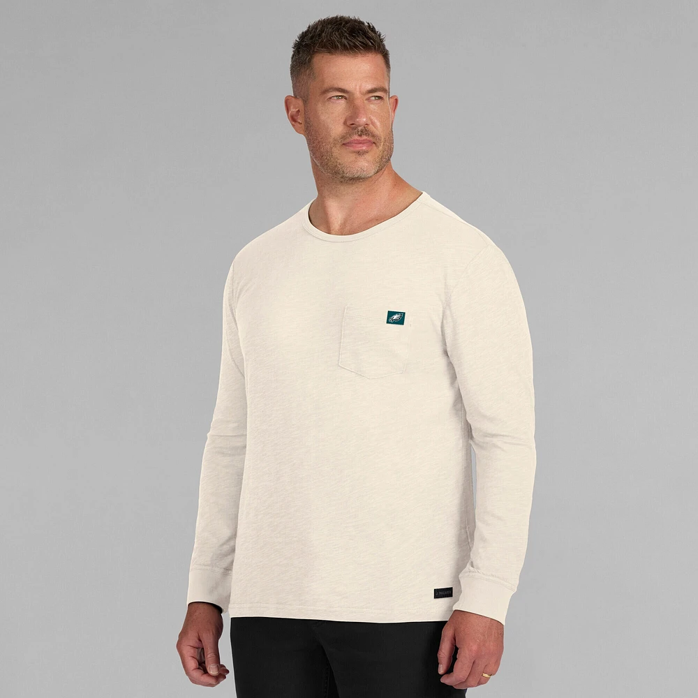 Men's J. Palmer White Philadelphia Eagles In-The-Pocket Long Sleeve T-Shirt