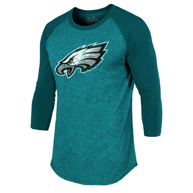 Philadelphia Eagles - Throwback Raglan NFL Long Sleeve Shirt