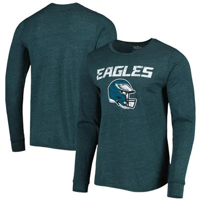 Men's Majestic Threads A.J. Brown Midnight Green Philadelphia Eagles Team  Color Player Name & Number 3/