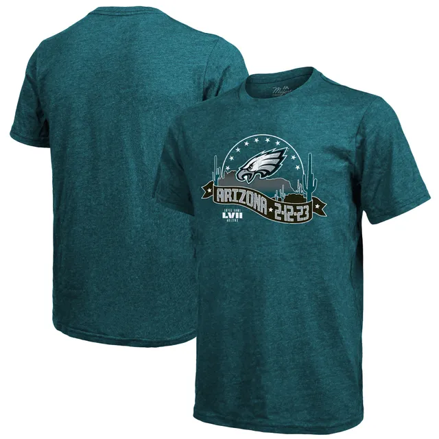 Vintage Philadelphia Eagles Long Sleeve T Shirt Tee Majestic 