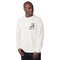 Men's Margaritaville Mint Philadelphia Eagles It's Five O'Clock Somewhere Long Sleeve T-Shirt