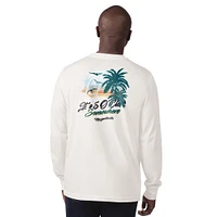 Men's Margaritaville Mint Philadelphia Eagles It's Five O'Clock Somewhere Long Sleeve T-Shirt
