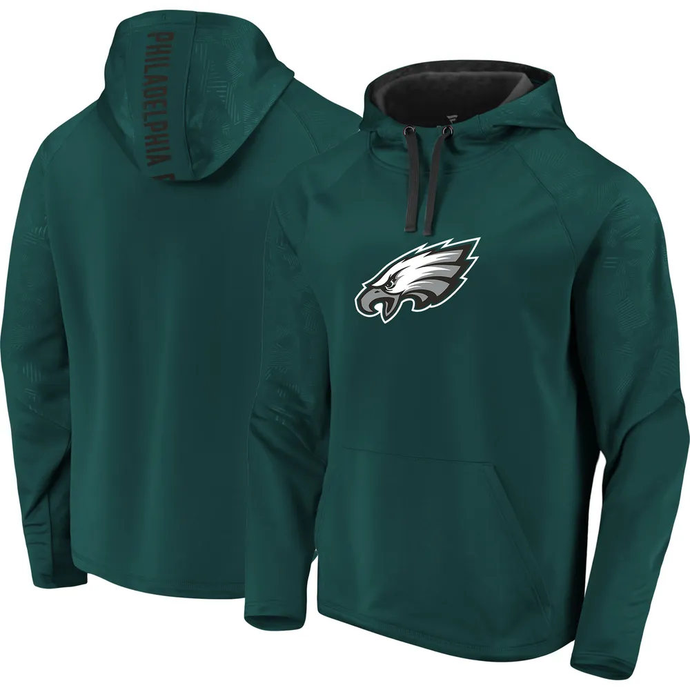 Lids Philadelphia Eagles Big & Tall Logo Pullover Hoodie - Midnight Green