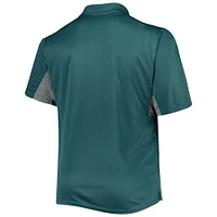 Polo vert nuit pour hommes des Eagles de Philadelphie Big & Tall Team Color