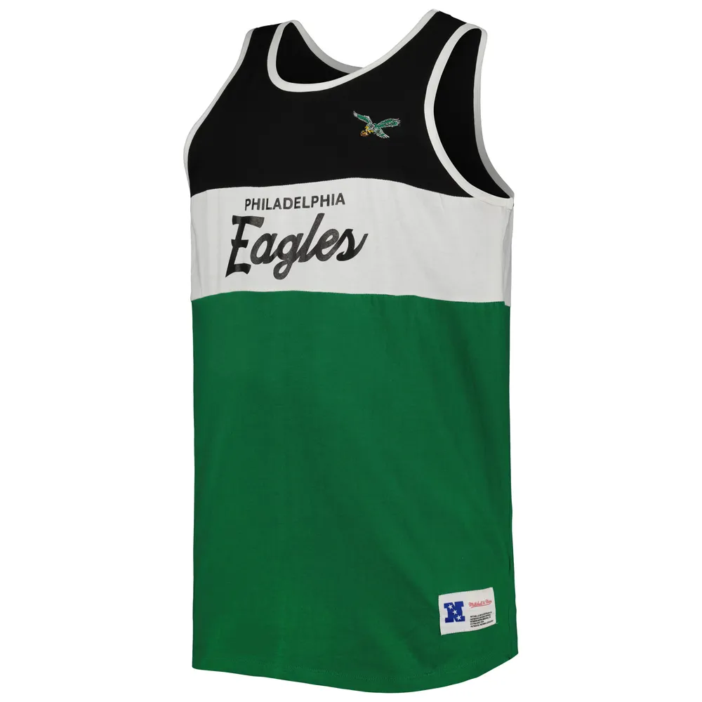 Philadelphia Eagles Mitchell & Ness Cotton Tank Top - Mens