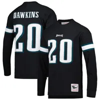 Lids Brian Dawkins Philadelphia Eagles Mitchell & Ness Retired Player Name  Number Long Sleeve Top