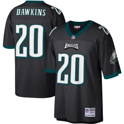 Mitchell & Ness Men's Brian Dawkins Black Philadelphia Eagles Legacy Replica Jersey