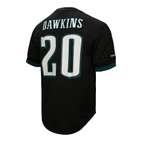 Mitchell & Ness Brian Dawkins Noir Philadelphia Eagles Retired Player Name Number Mesh Top