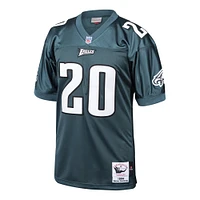 Maillot de joueur retraité Mitchell & Ness Brian Dawkins vert Philadelphia Eagles 1996 authentique pour hommes