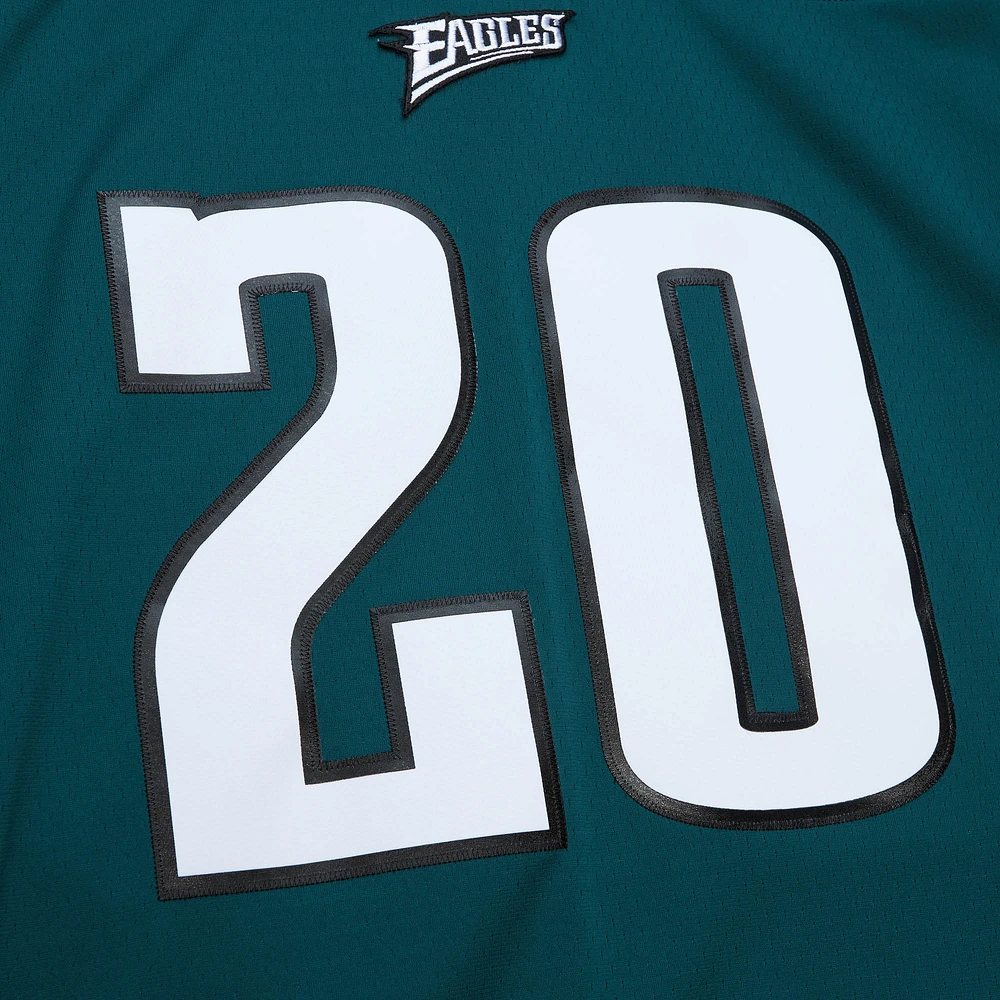 Maillot réplique Mitchell & Ness Brian Dawkins vert Philadelphia Eagles Legacy pour hommes