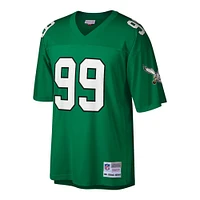 Men's Mitchell & Ness Jerome Brown Kelly Green Philadelphia Eagles Big Tall 1990 Retired Player Replica Jersey