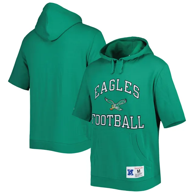 Lids Philadelphia Eagles Nike Short Sleeve Pullover Hoodie - Midnight Green