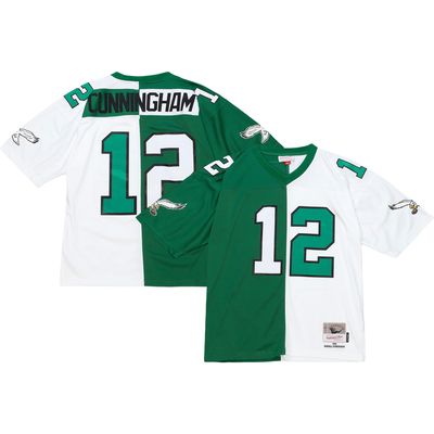 Randall Cunningham Philadelphia Eagles Fanatics Authentic Autographed Green  Mitchell & Ness Authentic Jersey