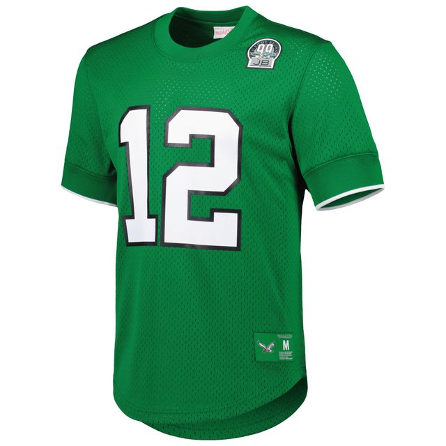 Mitchell & Ness Men's Mitchell & Ness Randall Cunningham Kelly Green  Philadelphia Eagles Retired Player Name Number Mesh Top