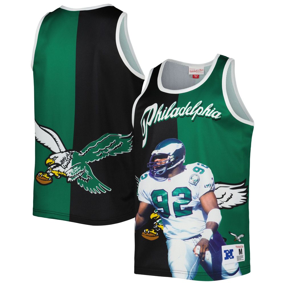 mitchell and ness eagles vest