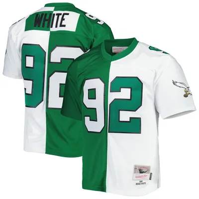 Men's Mitchell & Ness Reggie White White/Blue NFC 1995 Pro Bowl Authentic  Jersey