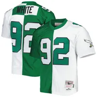 Men's Mitchell & Ness Reggie White White Green Bay Packers Legacy Replica  Jersey