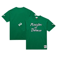 T-shirt pour hommes Mitchell & Ness Reggie White Kelly Green Philadelphia Eagles surnom de joueur retraité