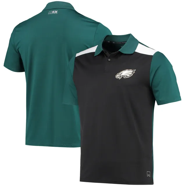 Green Bay Packers MSX by Michael Strahan Challenge Color Block Performance  Polo - Gold/Green