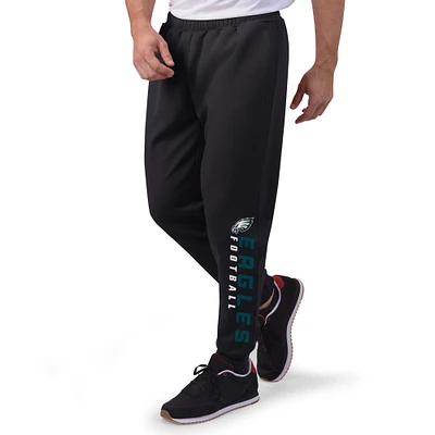 Men's MSX by Michael Strahan Black Philadelphia Eagles Jogger Pants