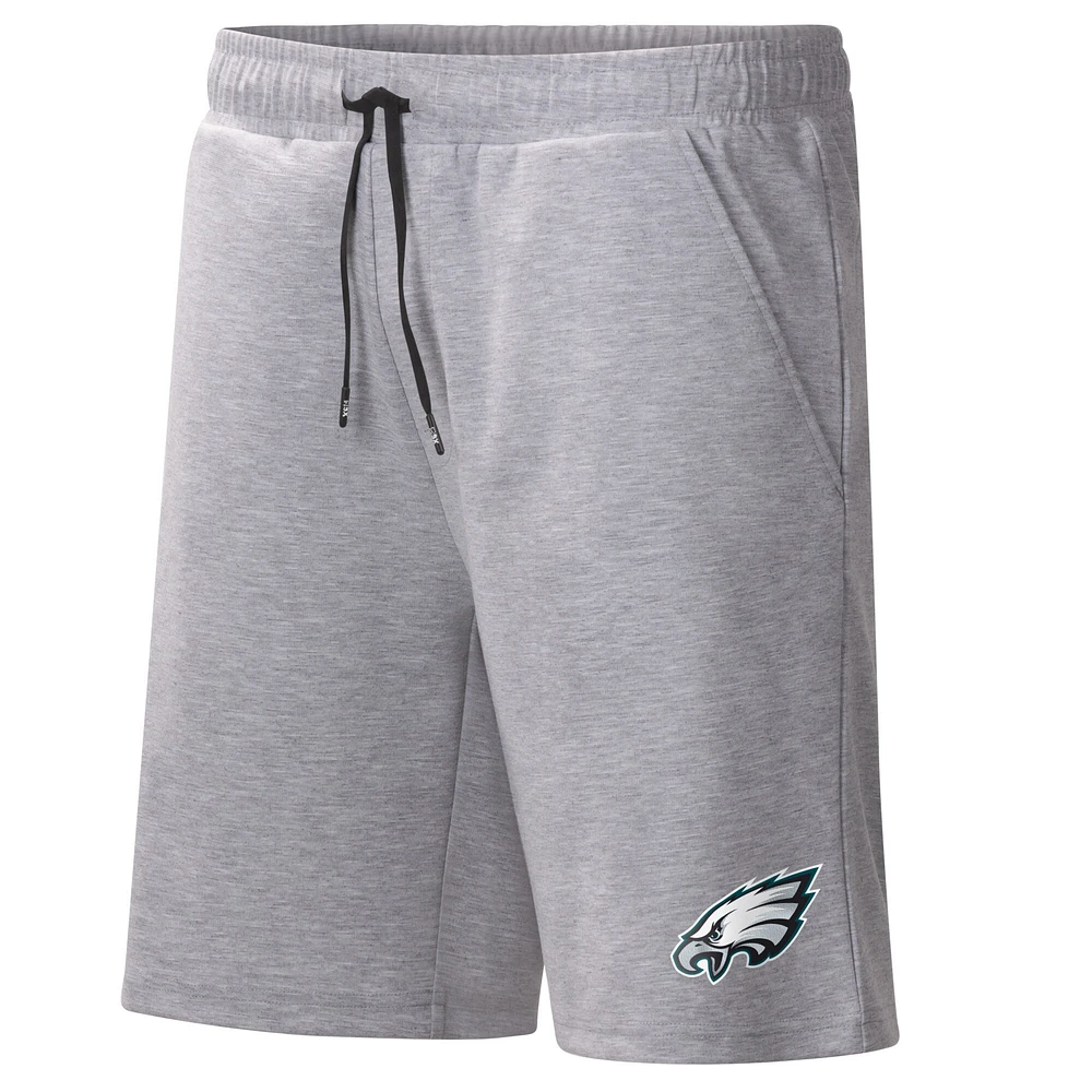 Men's MSX by Michael Strahan Heather Gray Philadelphia Eagles Trainer Shorts