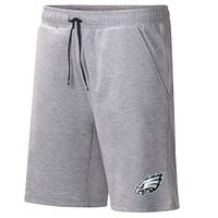 MSX by Michael Strahan Heather Grey Short d'entraînement des Eagles de Philadelphie pour homme