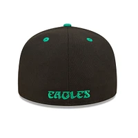 Casquette ajustée 59FIFTY 2Tone Flipside pour homme des Eagles de Philadelphie New Era