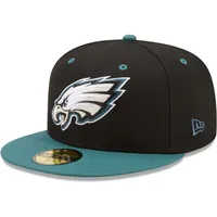 Men's New Era x Alpha Industries Midnight Green Philadelphia Eagles 59FIFTY Fitted Hat