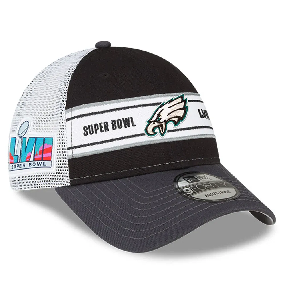 Philadelphia Eagles New Era Super Bowl LVII 9FORTY Adjustable Hat - Camo