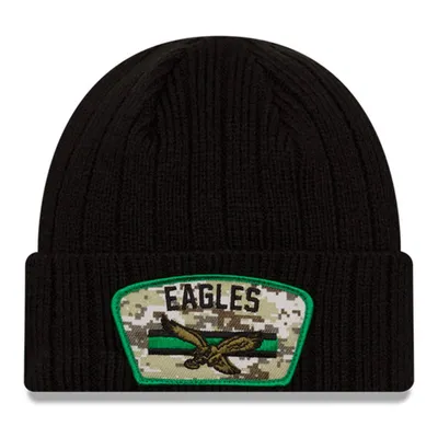 Philadelphia Eagles Rexford Cuffed Knit Hat with Pom - Graphite