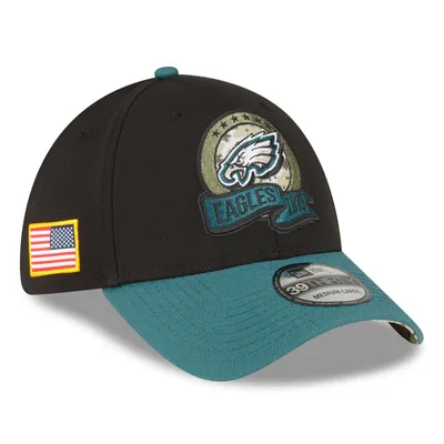 New Era Philadelphia Eagles Salute to Service 59FIFTY Fitted Cap - Green 7 3/8