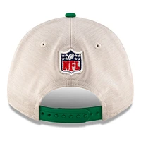 Casquette réglable noire 9FORTY Sideline 2024 des Eagles de Philadelphie New Era pour hommes