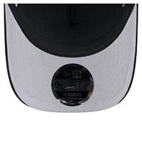 Men's New Era  Black Philadelphia Eagles Gradient 9FORTY Adjustable Hat