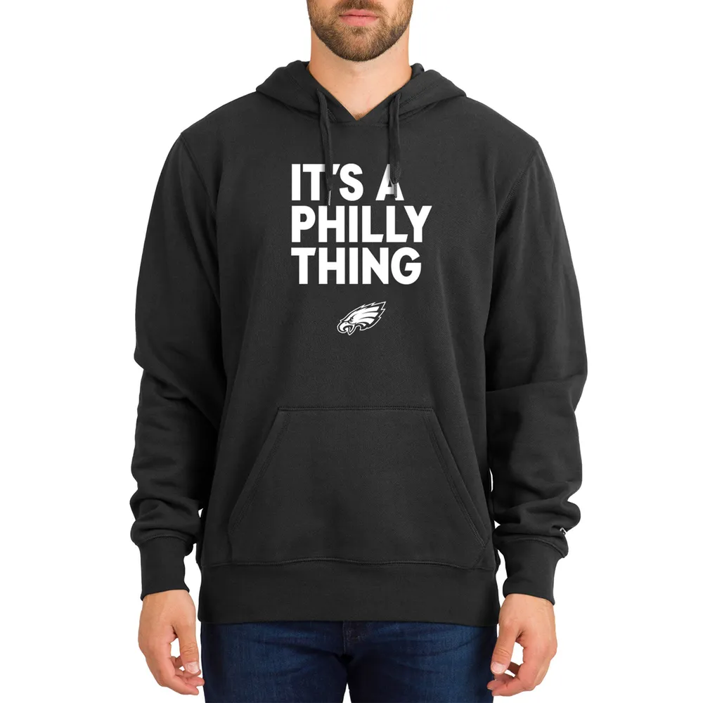 New era NFL Team Logo Philadelphia Eagles Hoodie Black